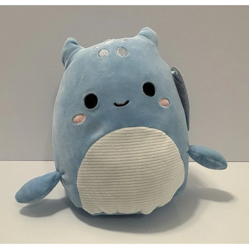 Squishmallows LUNE Blue Loch Ness Monster New HTF 7 - 7.5